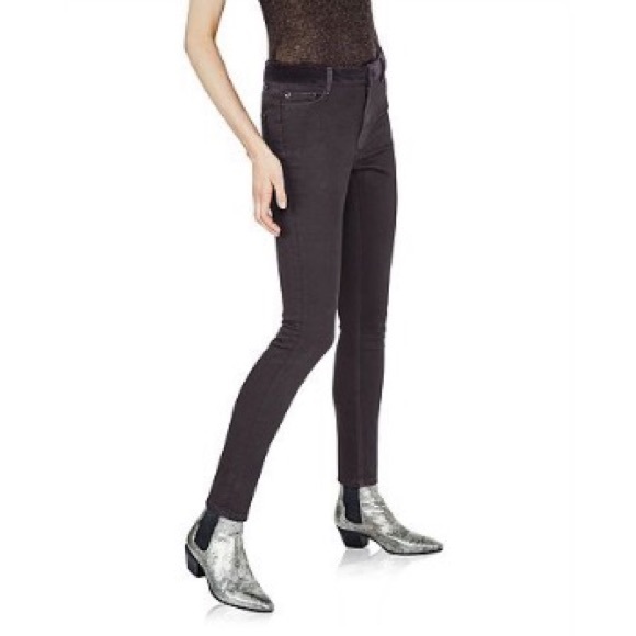 NWT MAJE high-rise skinny jeans - Picture 9 of 10